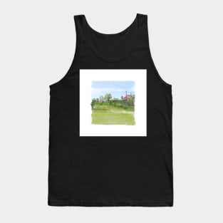 Copy of View from the Royal Observatory, Greenwich, London Tank Top